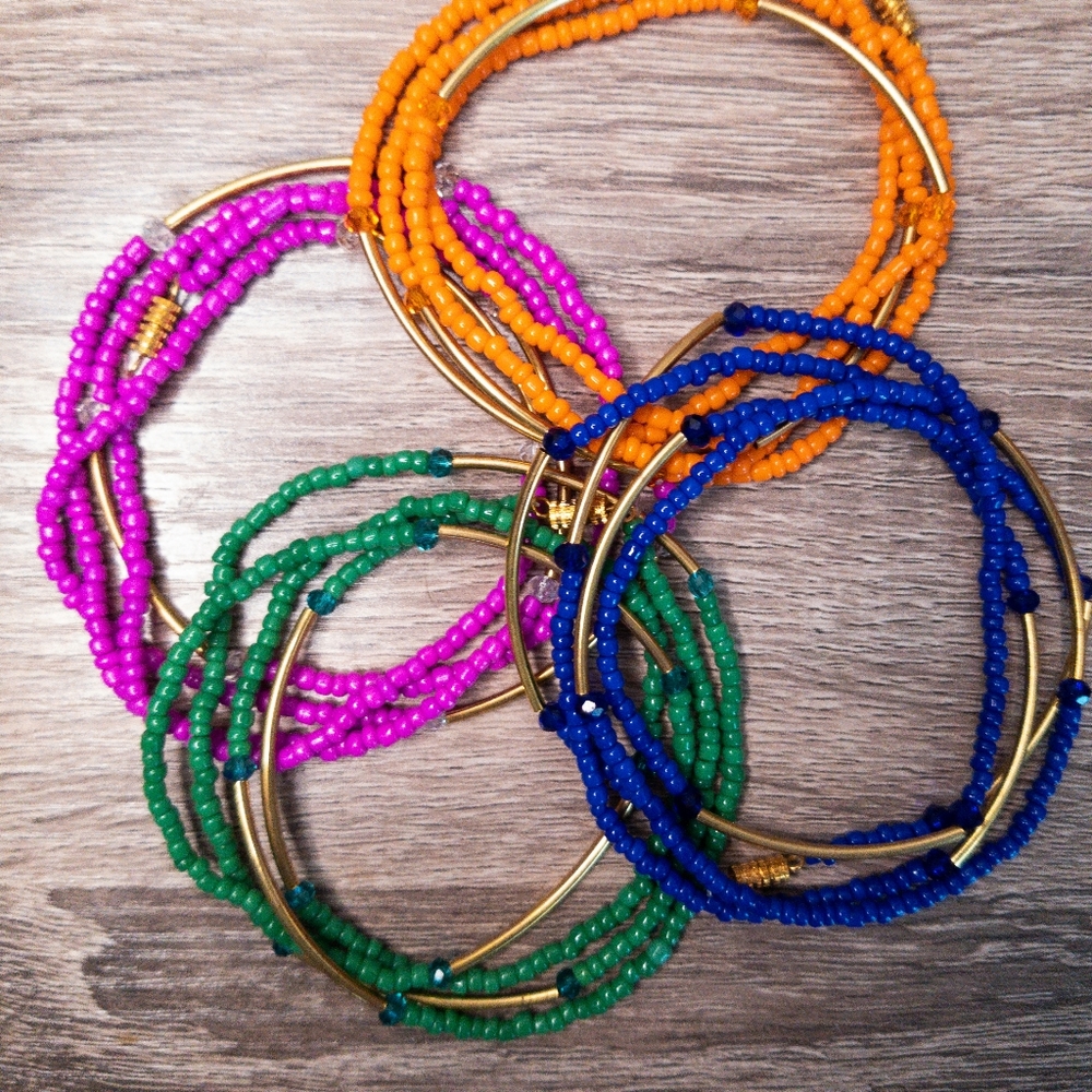 Waist beads (set of 4)